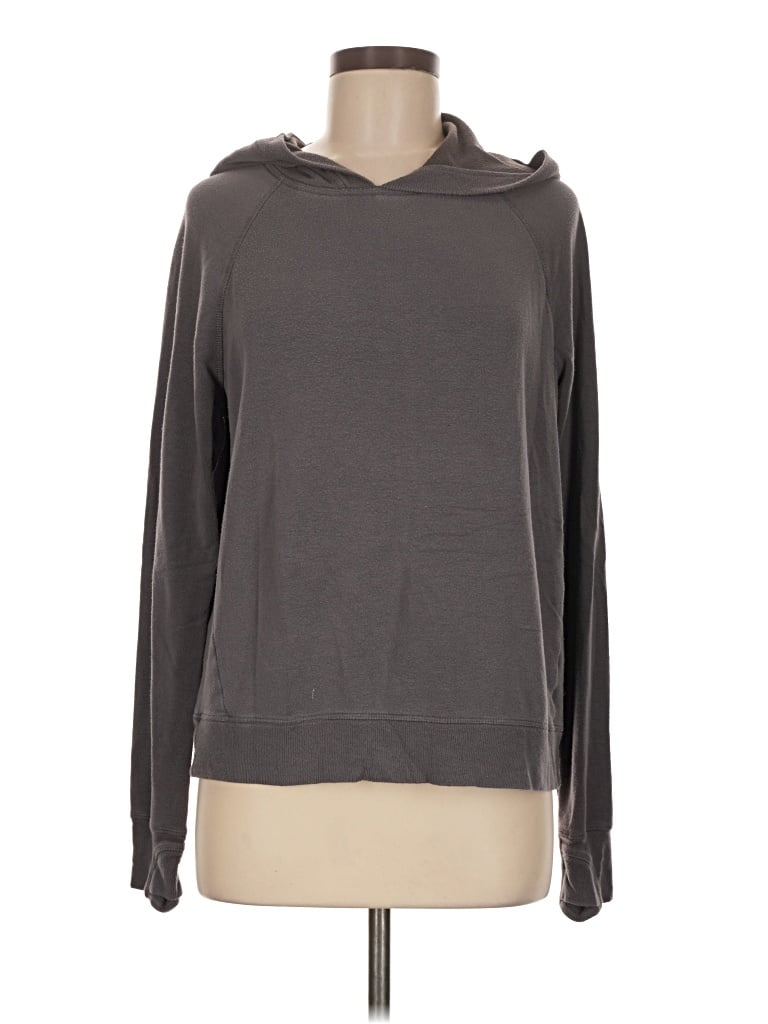 Pre-owned Athleta Sweatshirt In Gray