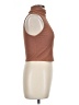 Zara Brown Short Sleeve Turtleneck Size L - photo 4