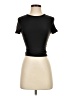 Assorted Brands Black Short Sleeve Turtleneck Size XS - photo 1