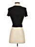 Assorted Brands Black Short Sleeve Turtleneck Size XS - photo 2