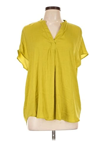 RACHEL Rachel Roy Short Sleeve Blouse (view 1)