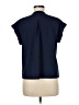 Bobeau Blue Short Sleeve Blouse Size M - photo 2