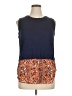 MICHAEL Michael Kors Blue Sleeveless Top Size XL - photo 1