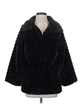Carmen Carmen Marc Valvo Faux Fur Jacket (view 1)
