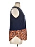 MICHAEL Michael Kors Blue Sleeveless Top Size XL - photo 4