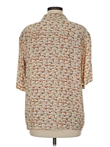 DKNY Short Sleeve Blouse (view 2)