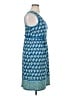 Max Studio Paisley Blue Casual Dress Size XL - photo 4