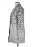 Bobeau Animal Print Silver Cardigan Size XL - photo 5