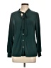 Perseption Concept Green Long Sleeve Blouse Size L - photo 1