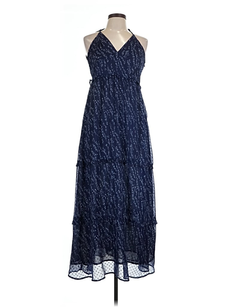 Pre-owned Superdry Cocktail Dress In Blue