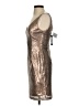 Lulus 100% Polyester Metallic Gold Cocktail Dress Size S - photo 5
