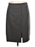 Ann Taylor LOFT Solid Gray Formal Skirt Size 8 - photo 2