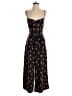 Keepsake 100% Polyester Hearts Black Jumpsuit Size XS - photo 1