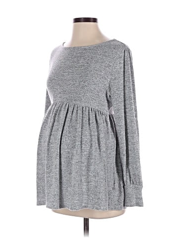 Isabel Maternity Long Sleeve Top (view 1)