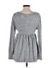 Isabel Maternity Gray Long Sleeve Top Size S - photo 2