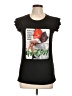 Emme Jordan Black Short Sleeve Top Size L - photo 1