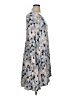Context Print Gray Casual Dress Size XL - photo 4