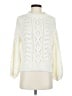 Line & Dot 100% Acrylic Ivory Pullover Sweater Size S - photo 1