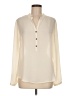 Bellatrix 100% Polyester Ivory Long Sleeve Blouse Size M - photo 1