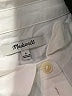 Madewell Solid White Long Sleeve Button-Down Shirt Size S - photo 11