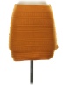 Amisu Solid Orange Casual Skirt Size S - photo 1