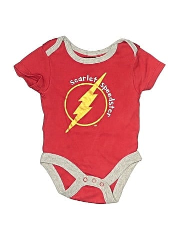 Justice League Short Sleeve Onesie (view 1)