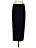 Eileen Fisher Solid Black Formal Skirt Size L - photo 1