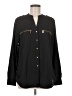 Calvin Klein 100% Polyester Black Long Sleeve Blouse Size M - photo 1