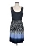Assorted Brands 100% Silk Animal Print Blue Casual Dress Size S - photo 1