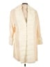 Albert Nipon Ivory Wool Coat Size L - photo 1