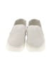 Steve Madden 100% Leather Solid Gray White Flats Size 10 - photo 2
