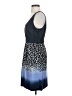 Assorted Brands 100% Silk Animal Print Blue Casual Dress Size S - photo 5