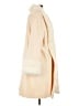 Albert Nipon Ivory Wool Coat Size L - photo 4