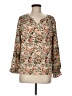 Jessica Simpson Tan Long Sleeve Blouse Size M - photo 1