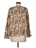 Jessica Simpson Tan Long Sleeve Blouse Size M - photo 2