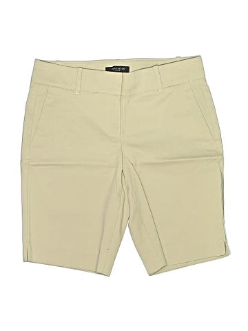 Ann Taylor Khaki Shorts (view 1)