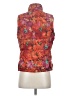 Eddie Bauer 100% Nylon Floral Orange Vest Size S - photo 2