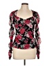 Maurices Black 3/4 Sleeve Blouse Size L - photo 1