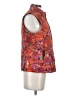 Eddie Bauer 100% Nylon Floral Orange Vest Size S - photo 4