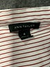Ann Taylor 100% Polyester Stripes Pink Long Sleeve Blouse Size M - photo 7
