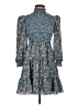 Likely 100% Polyester Paisley Teal Casual Dress Size 2 - photo 1