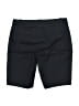 Ann Taylor Solid Blue Black Shorts Size 2 Petite - photo 2