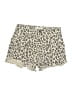 Level 99 Animal Print Ivory Shorts Size 25 waist - photo 1