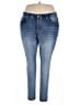 Unbranded Solid Blue Jeans Size 20 - photo 1