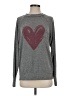 Maurices Hearts Gray Turtleneck Sweater Size S - photo 1