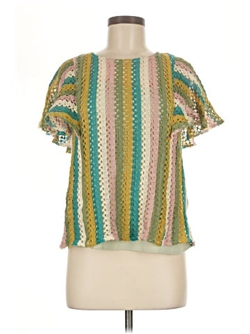 Eva Franco Short Sleeve Blouse (view 1)