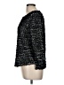 Chico's 100% Polyester Tweed Black Pullover Sweater Size Med (1) - photo 5