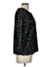 Chico's 100% Polyester Tweed Black Pullover Sweater Size Med (1) - photo 4