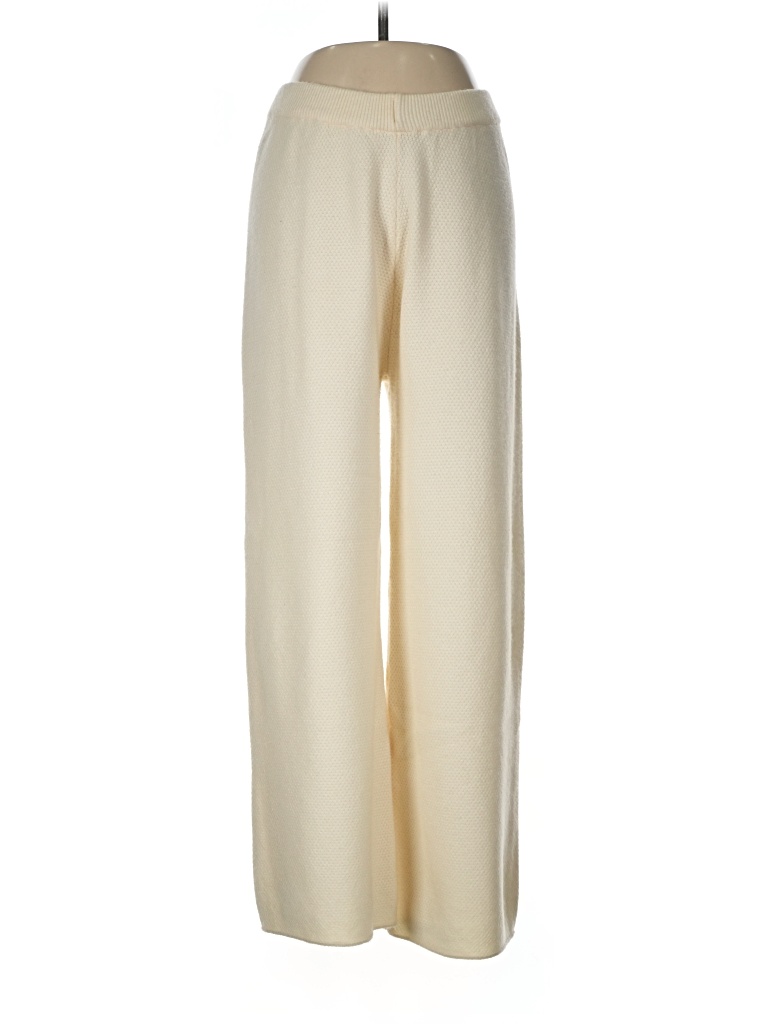 Pre-owned Unbranded Casual Pants In Ivory