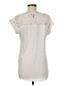 Express Outlet Ivory Short Sleeve Blouse Size M - photo 2